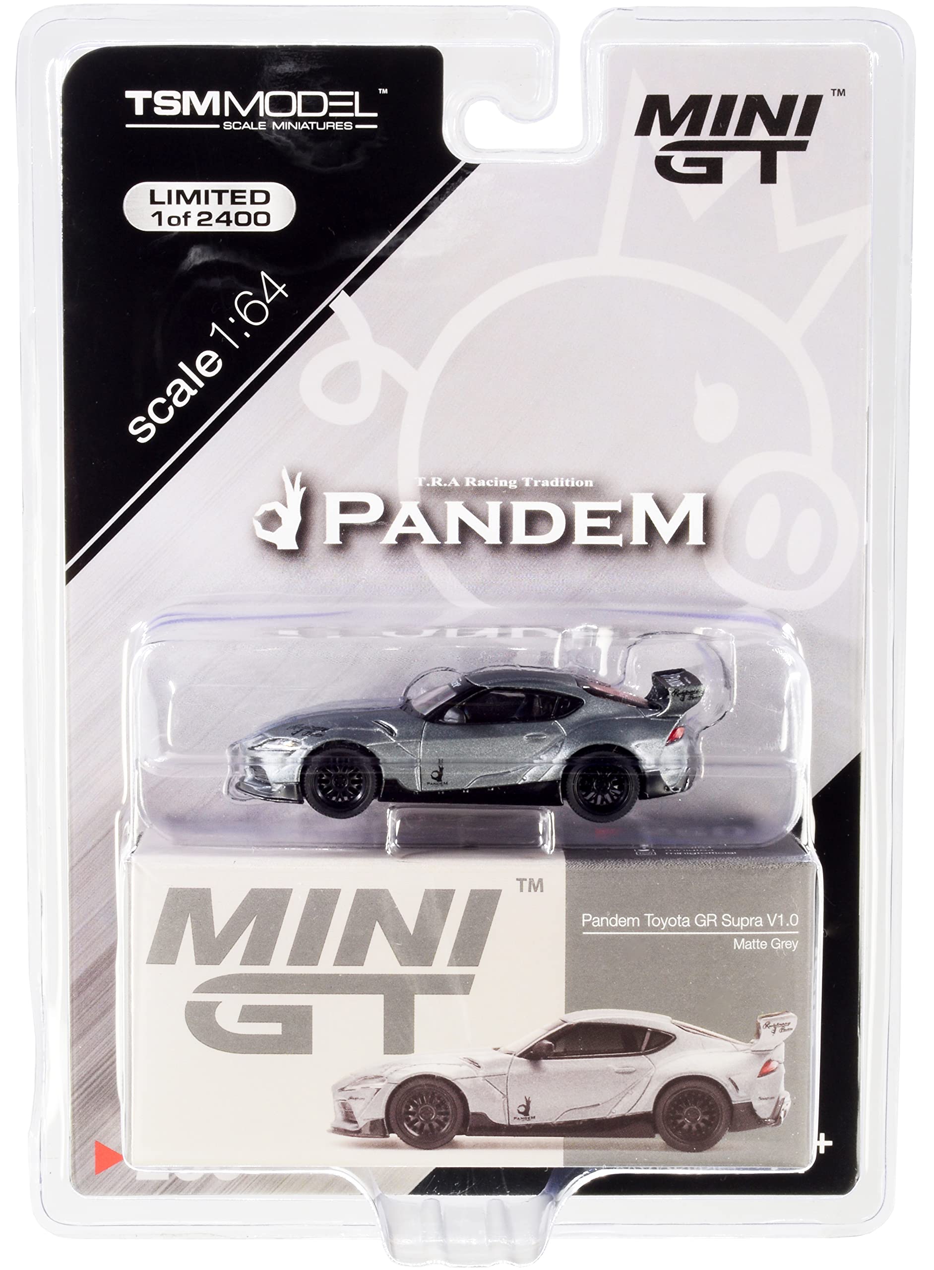Toyota Pandem GR Supra V1.0 Matt Gray Metallic Limited Edition to