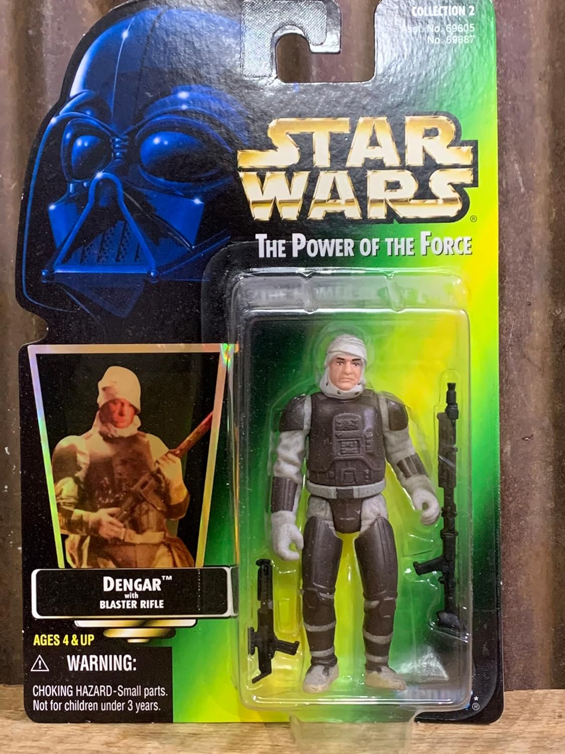 Amazon Star Wars Power of the Force Dengar with Blaster Rifle フィギュア