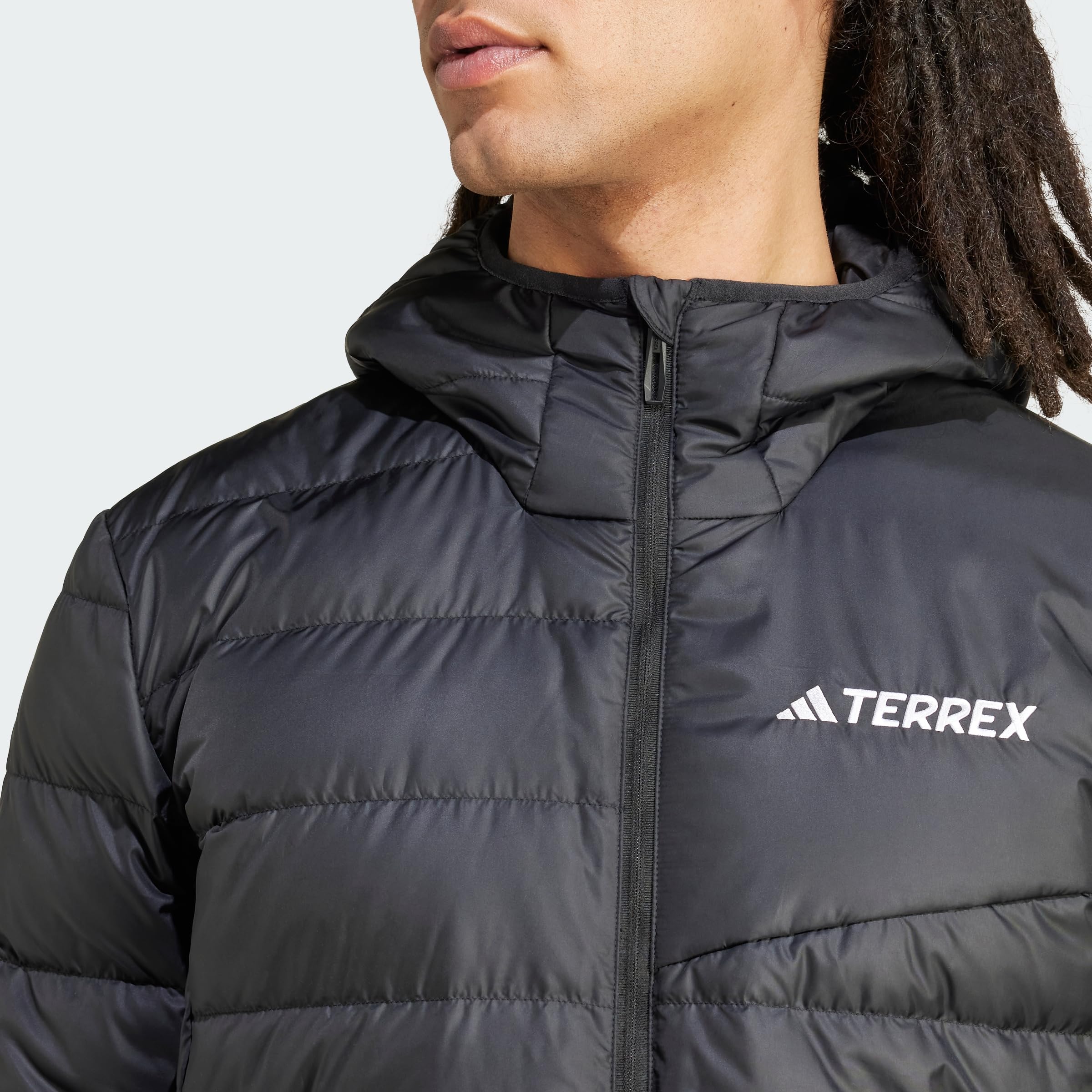 adidas Men Giacca Terrex Multi Light Down Hooded