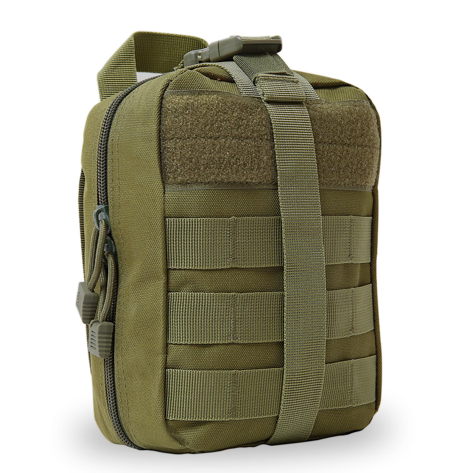 First Aid Bag, Individual First Aid Kit Pouch, Molle Rip-Away EMT Medical Emergency Survival Bag Suitable for Home Workplace Camping Travel Molle First Aid Kit