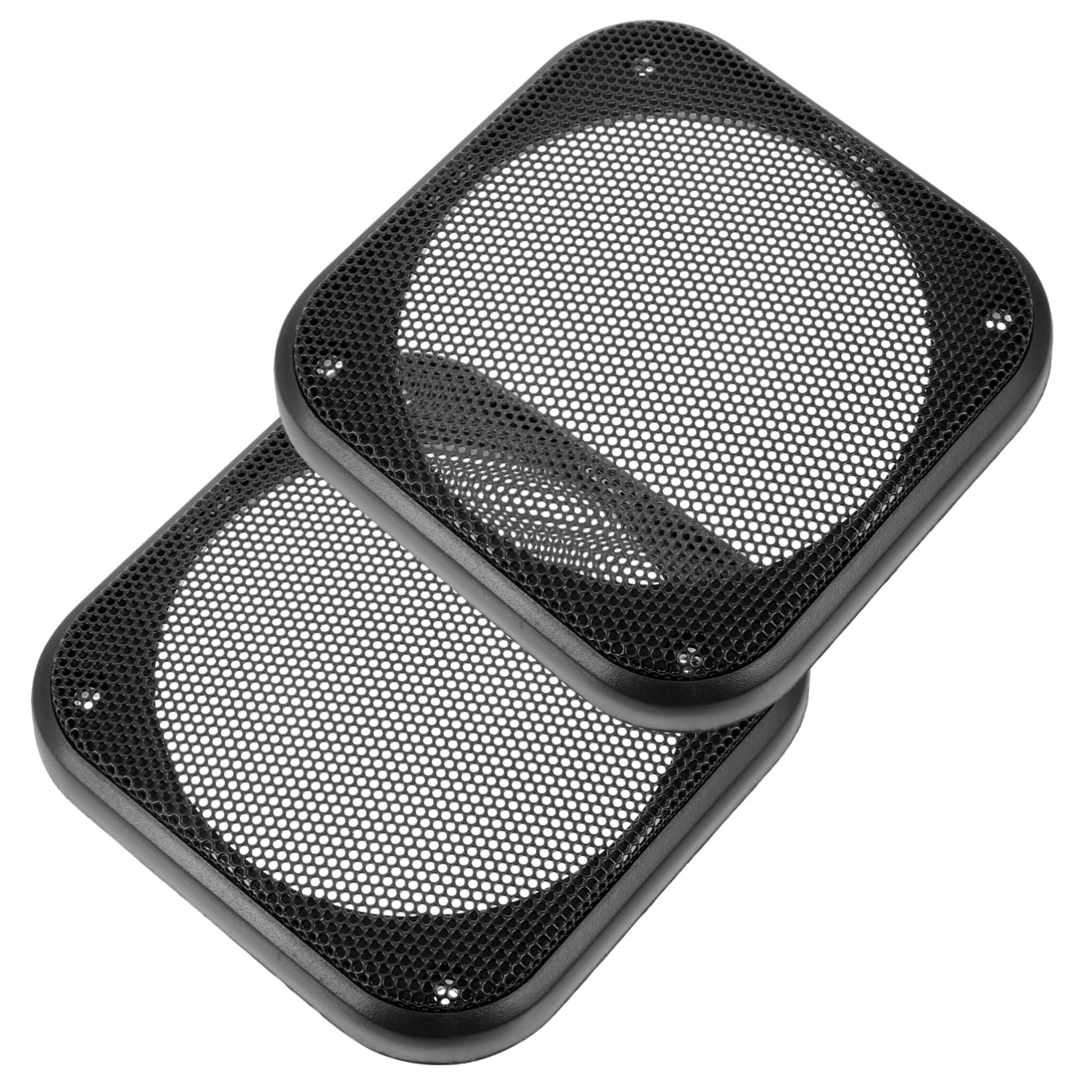 HAPINARY 2pcs Speaker Grills for Car Sturdy Speaker Cover Protector Easy Installation Fit for Various Car Models
