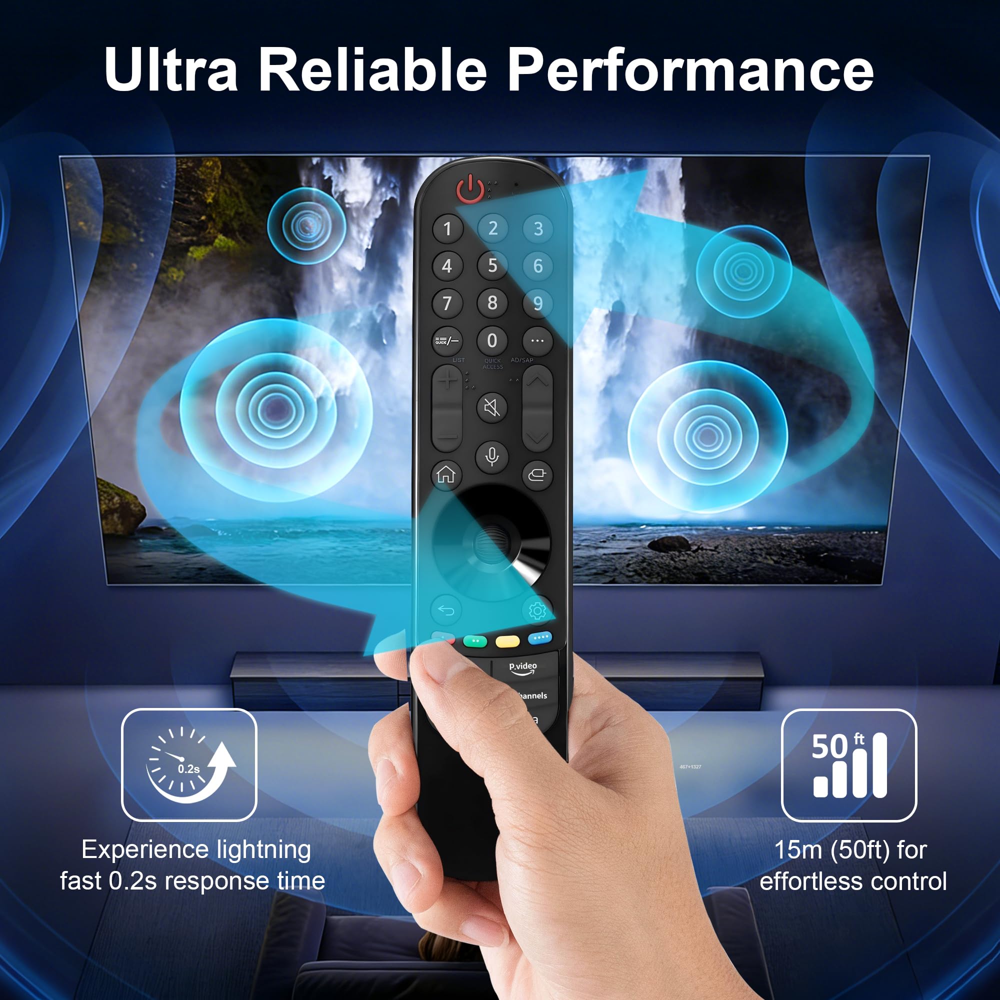 Repuesto para mando a distancia LG TV, control remoto LG 2019-2025 para
