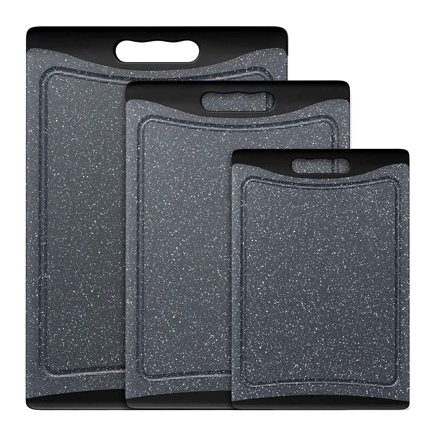 Planche à découper lavable au lave-vaisselle antidérapante lot de 3