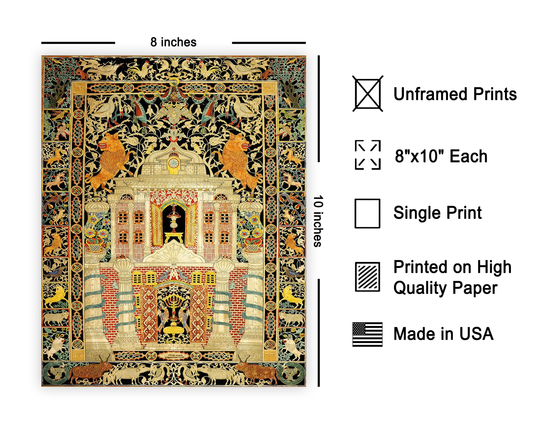 Amazon.co.jp: Poster Master ヴィンテージ 宗教ポスター - レトロ