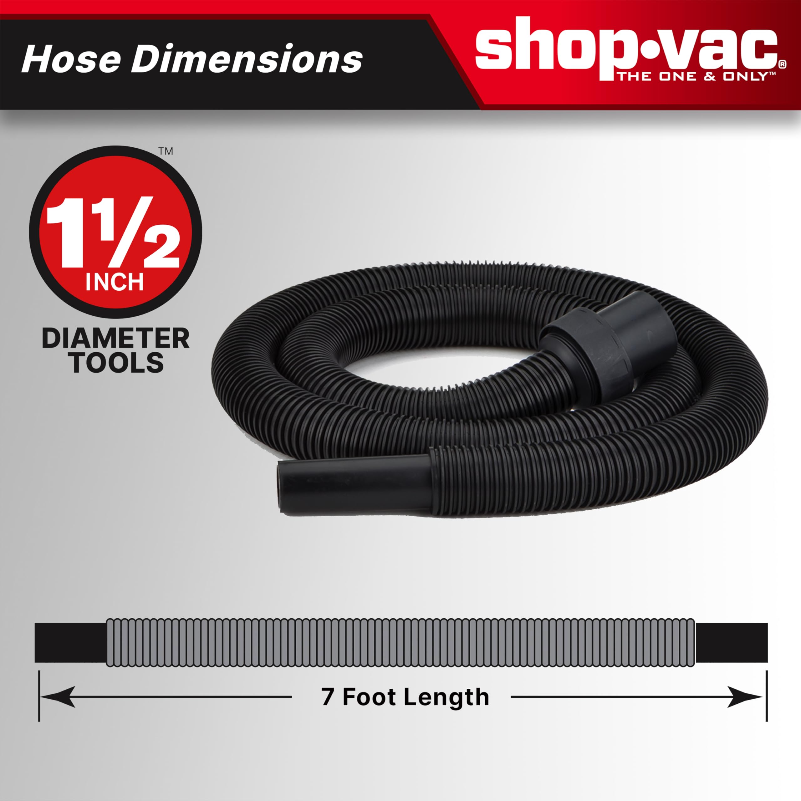 Shop-Vac 5761311 12-Gallon Wet/Dry Shop Vacuum, 6 Peak HP