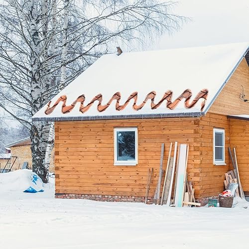 Miniatura 4 de Cinta térmica, Cable de calefacción de deshielo, tubo de metal y plástico) Cable de calefacción de tubería de agua protegida contra la congelación