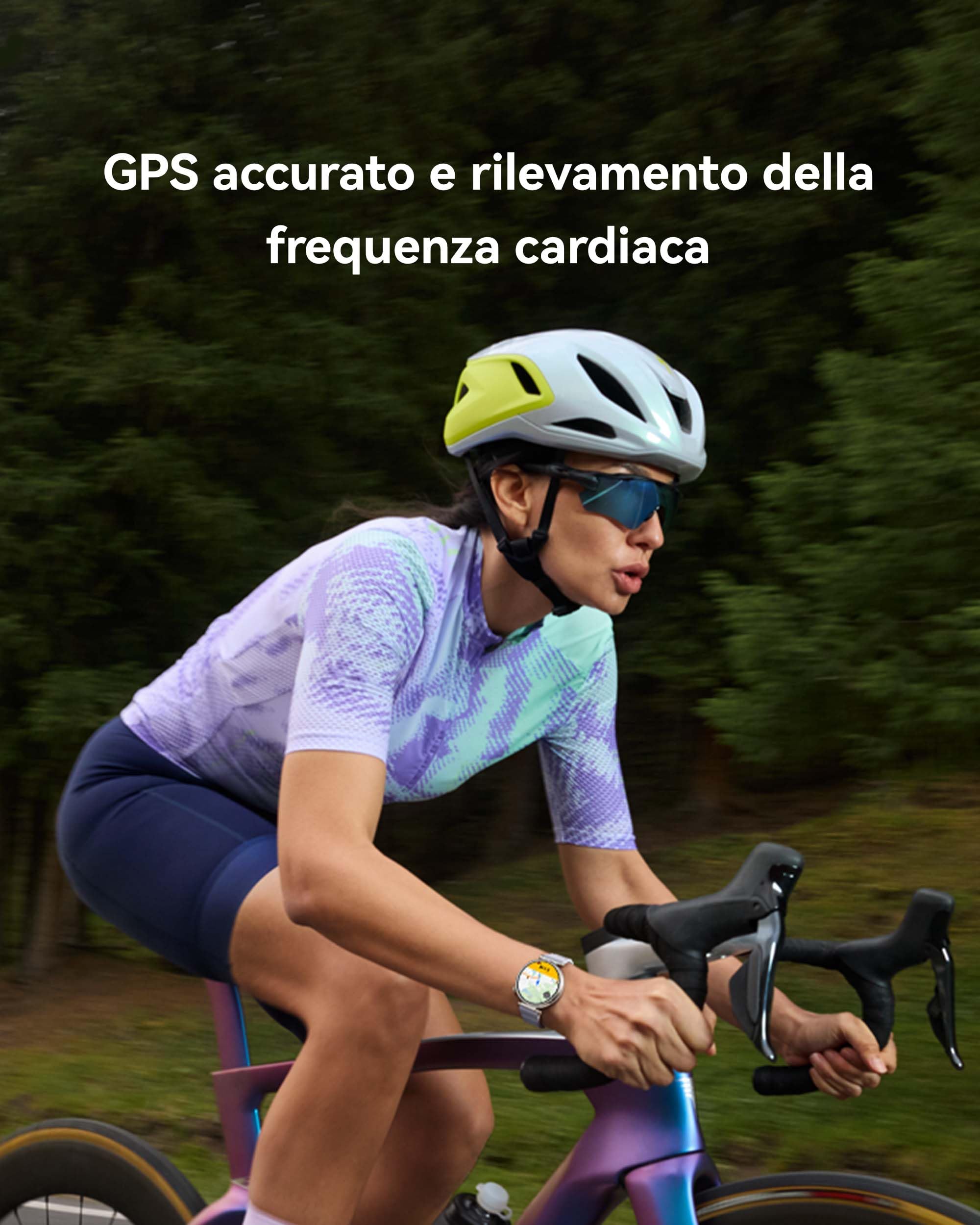 HUAWEI WATCH GT 6 GPS 41mm Smartwatch, Display AMOLED, Fino a 14 giorni, Ciclismo, Oltre 100 Modalità Sportive, iOS e Android, Pagamento NFC, Monitoraggio della Salute a Lungo Termine, Bianco