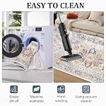Hallway Runner Rug 2'x6'Washable, Non Slip, | Water Absorbent, Soft Throw, Indoor Entrance Floor Mat