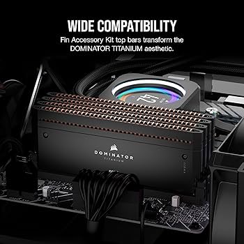 Amazon | CORSAIR DOMINATOR TITANIUM フィンアクセサリーキット（2枚