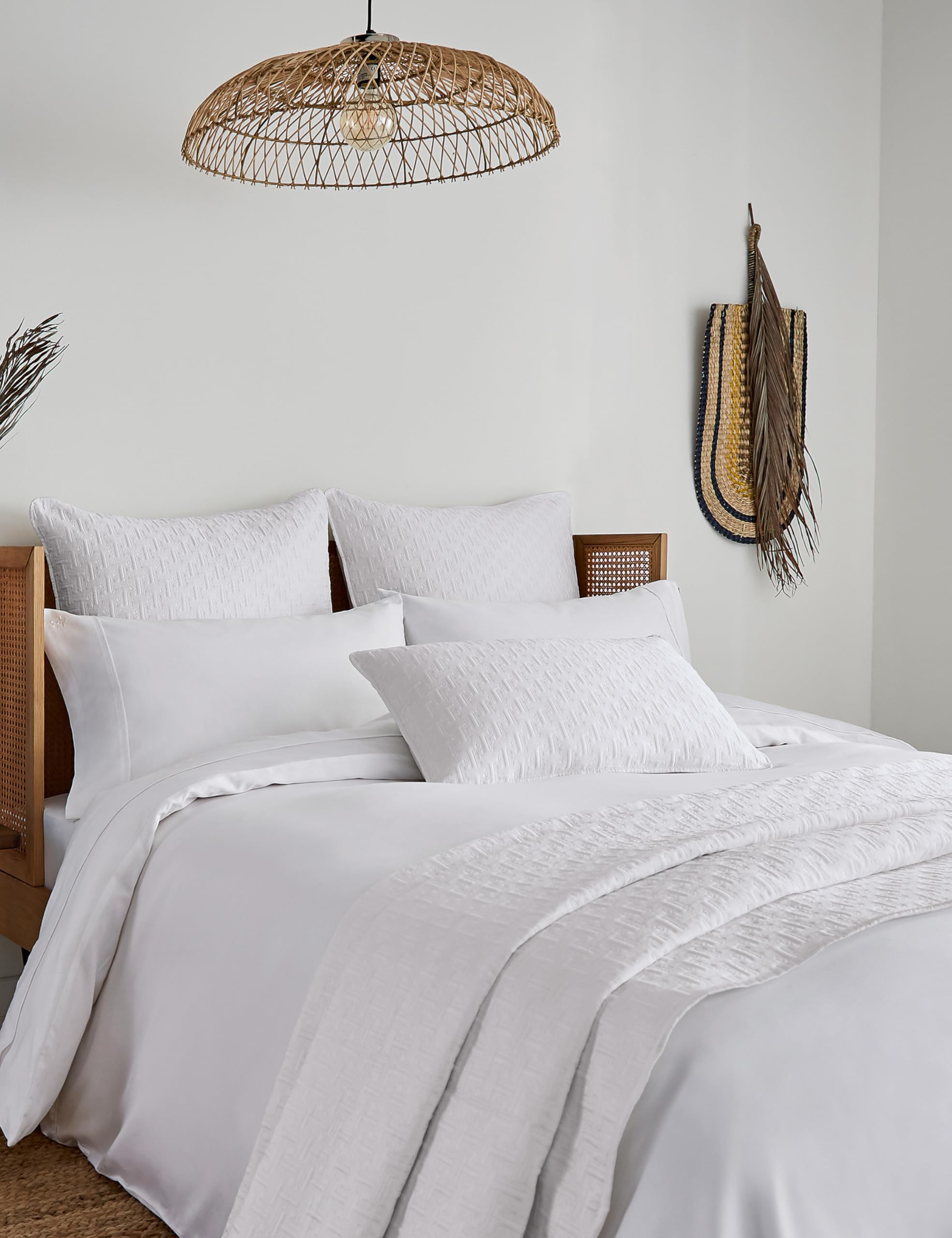 Ted Baker Plain Dye Fitted Sheet White