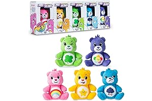 Care Bears Mini Plush 5-Pack Treasure Box: Sweet Dreams with Your Friends