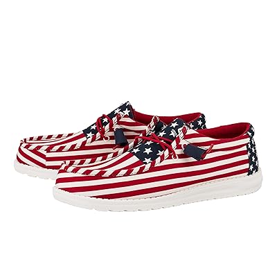 Hey Dude Wally Americana Slip On Casual Shoes Men