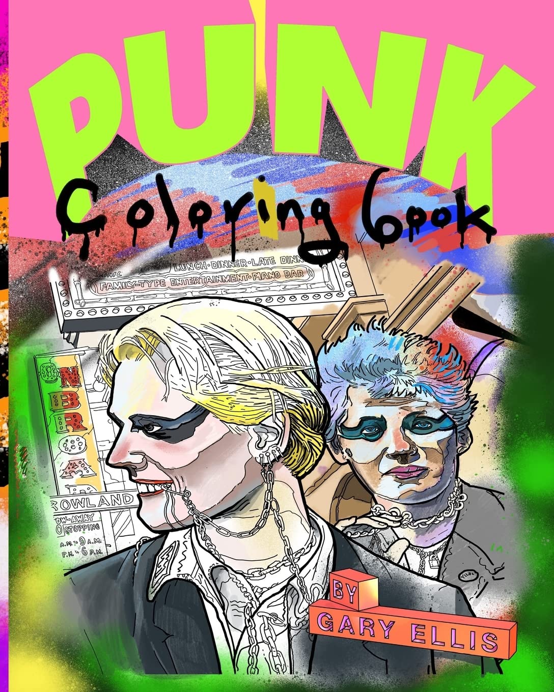 Punk Coloring Book