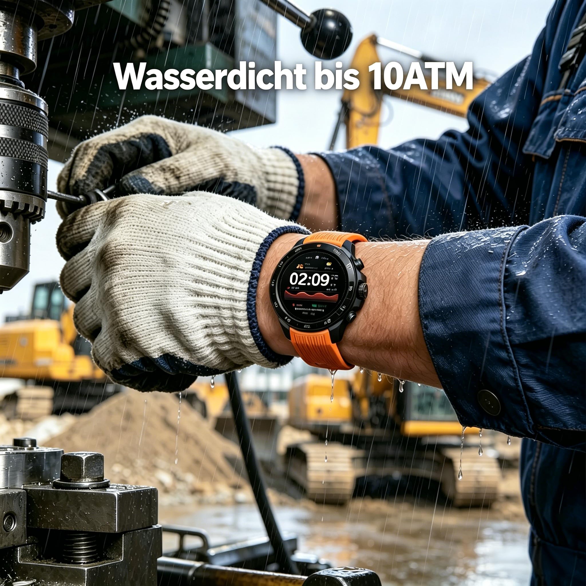 Mibro GS Explorer S | Reloj de buceo, llamadas Bluetooth y resistente al agua hasta 10 ATM