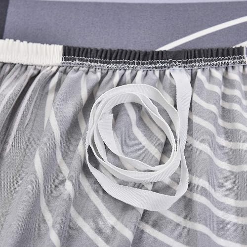 Vista 61 de MIFXIN Funda de sofá seccional de 2 piezas elásticas de 3 asientos en forma de L, fundas elásticas para sofá seccional, protector de muebles