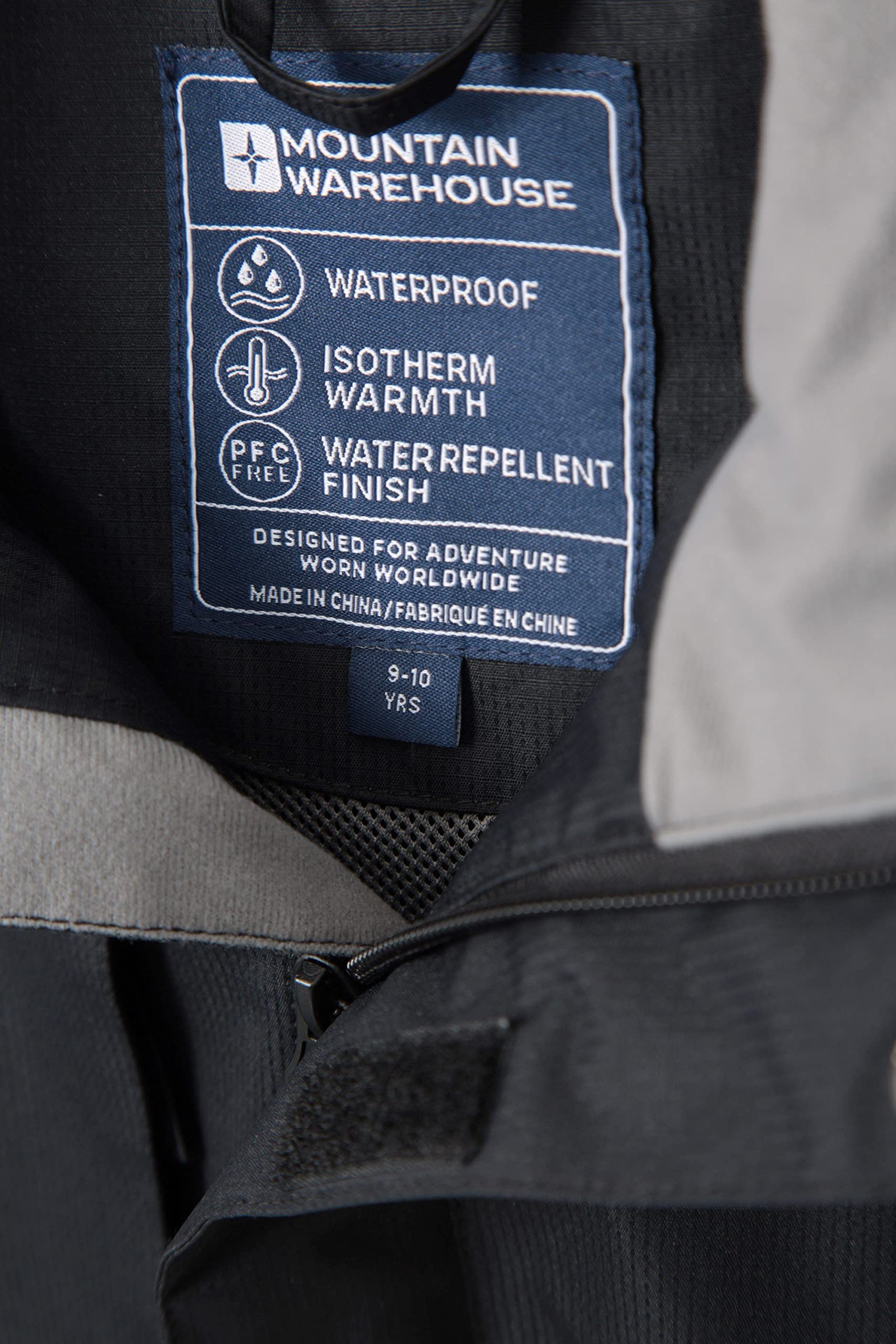 Mountain Warehouse Veste Samson Enfants - Poignets réglables, Poches, Capuche Réglable, Imperméable, Coutures Thermosoudées - Manteau Printemps L’été