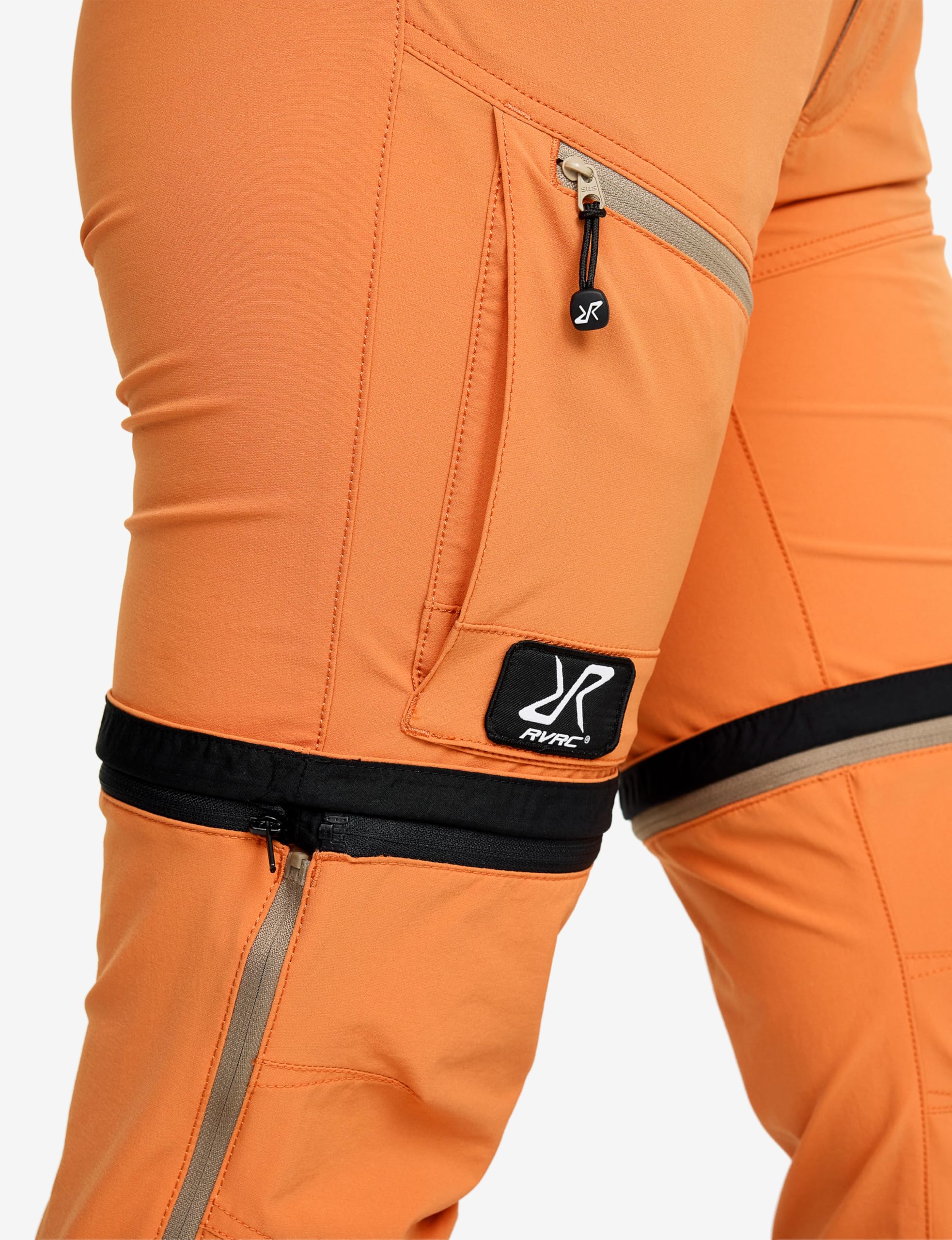 RevolutionRace Range Pro Stretch T Zip-Off Pants Damskie, Spodnie turystyczne do aktywności na świeżym powietrzu