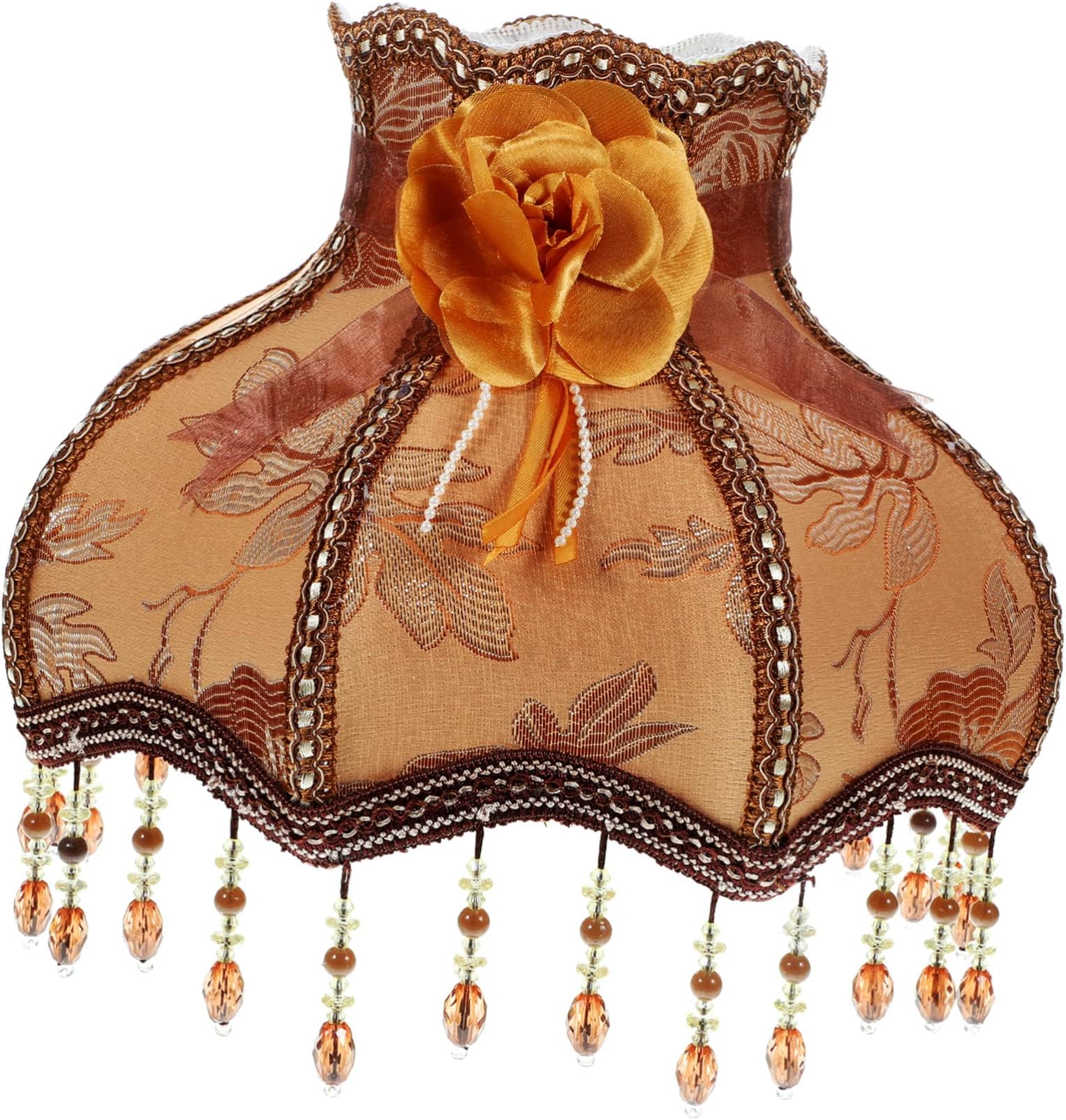 Lurrose Victorian Lamp Shade Fancy Lamp Shades Bell Lamp Shades Antique ...