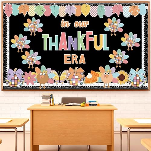 Miniatura 16 de Groovy Tablón de Anuncios de Regreso a Clases para Decoración del Aula I'm So Happy You're Boho Retro Here Hippie Juego de Tablón de Anuncios