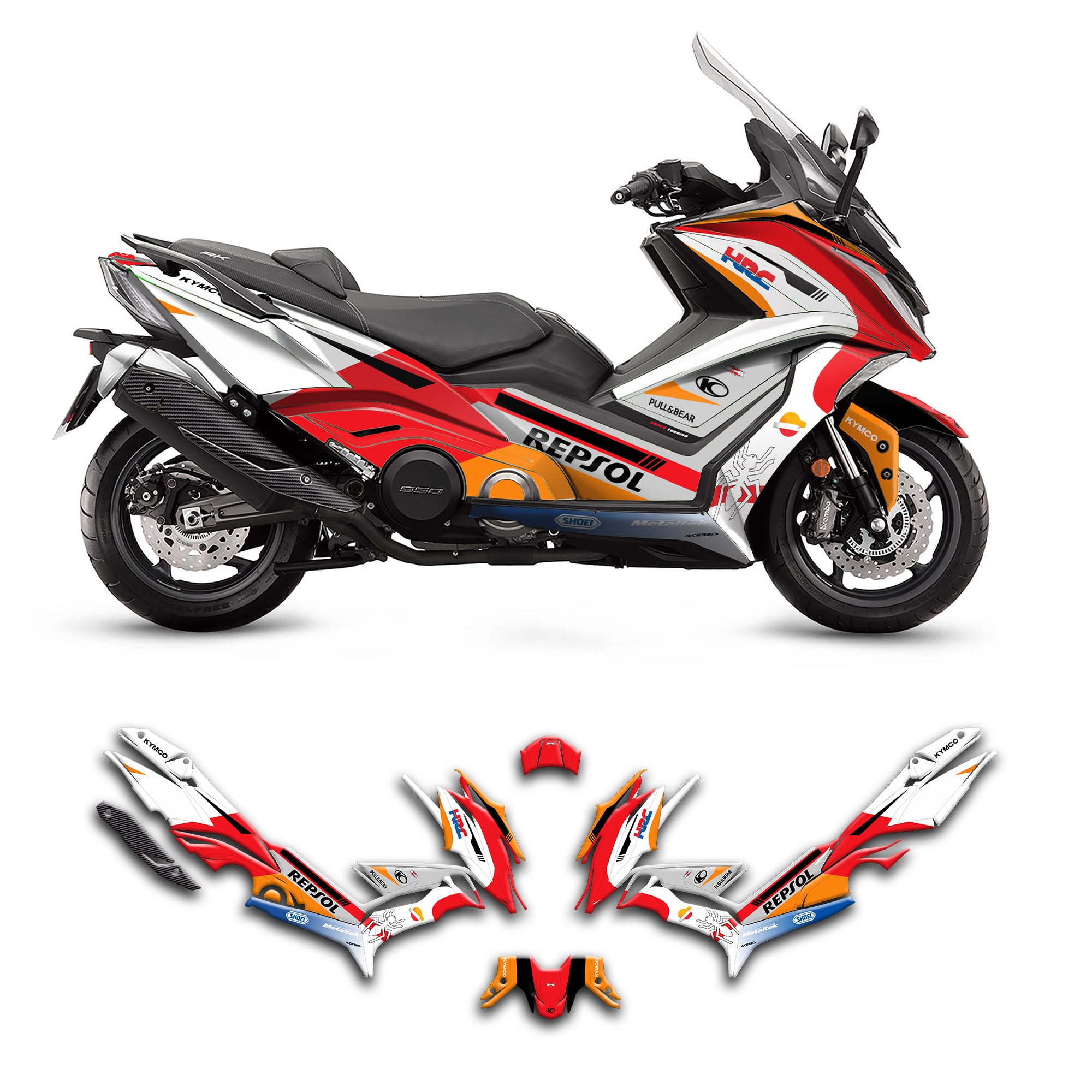 ak エーケー ステッカー カワサキ（Kawasaki） タイカワサキ純正