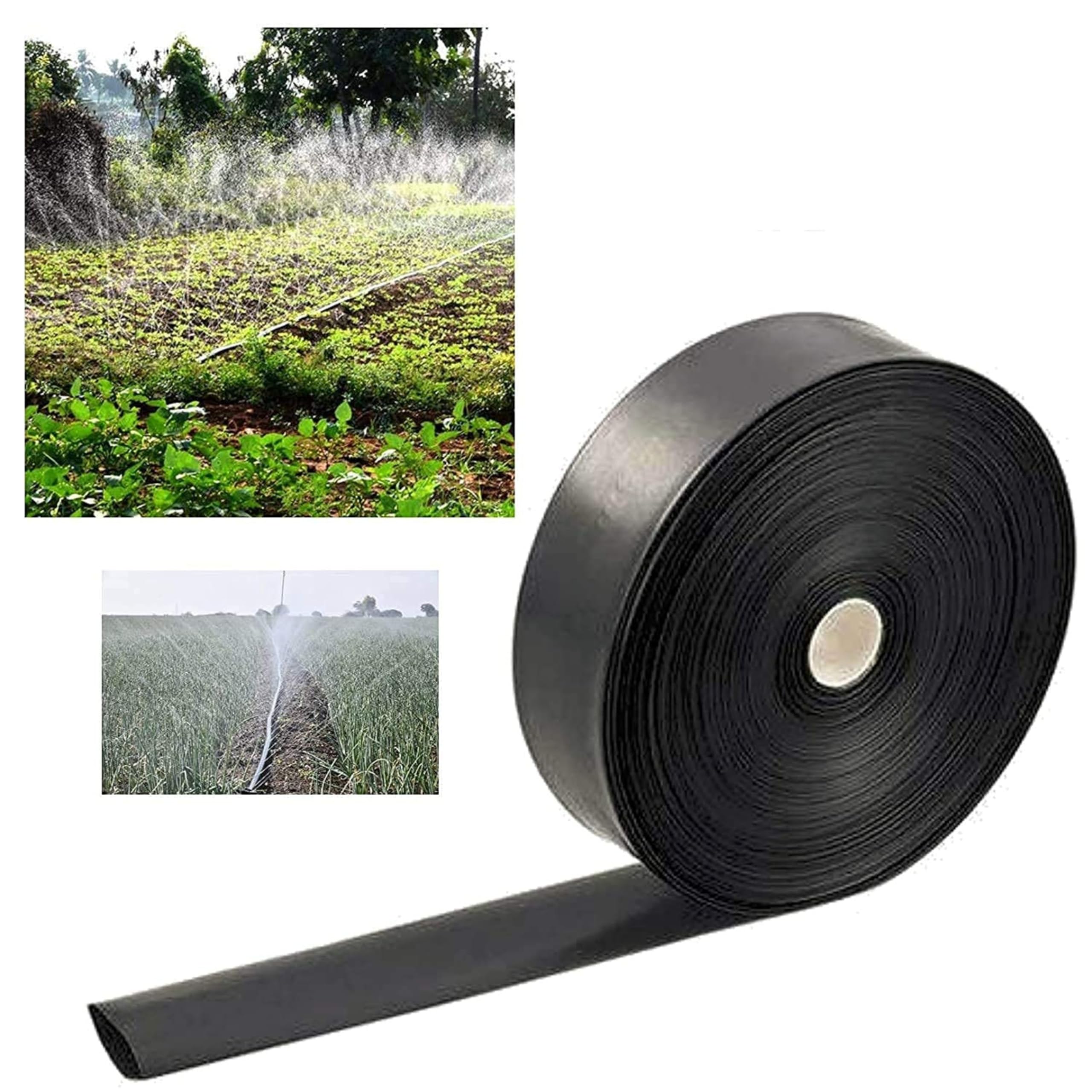 GreenTech Agriculture Rain Pipe – Dia 40mm, Length 100 Meter, Black | UV Coated Irrigation Pipe for Farming, Garden & Lawn-image-17