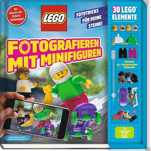 LEGO® Fotografieren mit Minifiguren: Fototricks für deine Steine! mit 30 LEGO® Elementen
