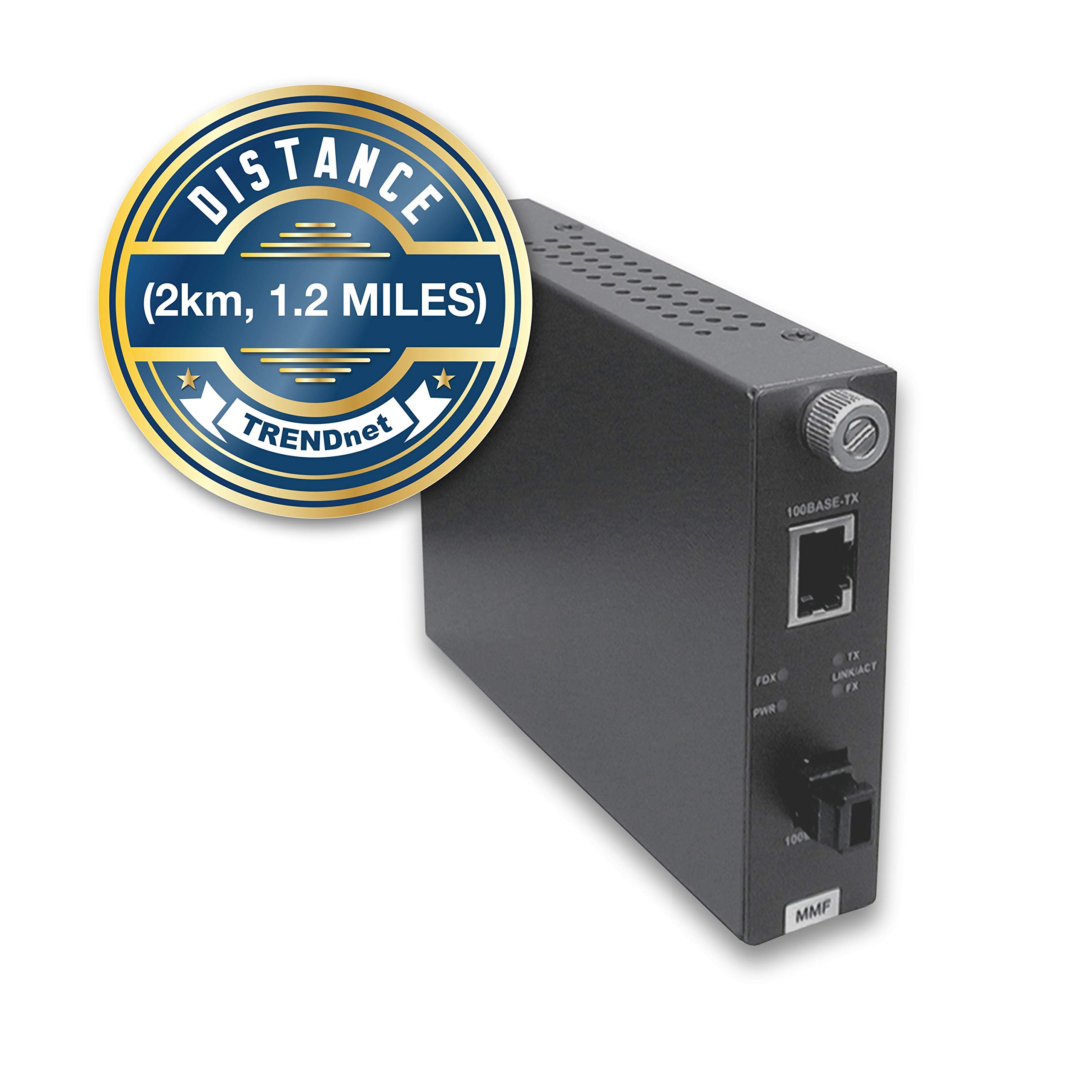 Amazon.com: TRENDnet 100Base-TX to 100Base-FX Multi Mode MT-RJ