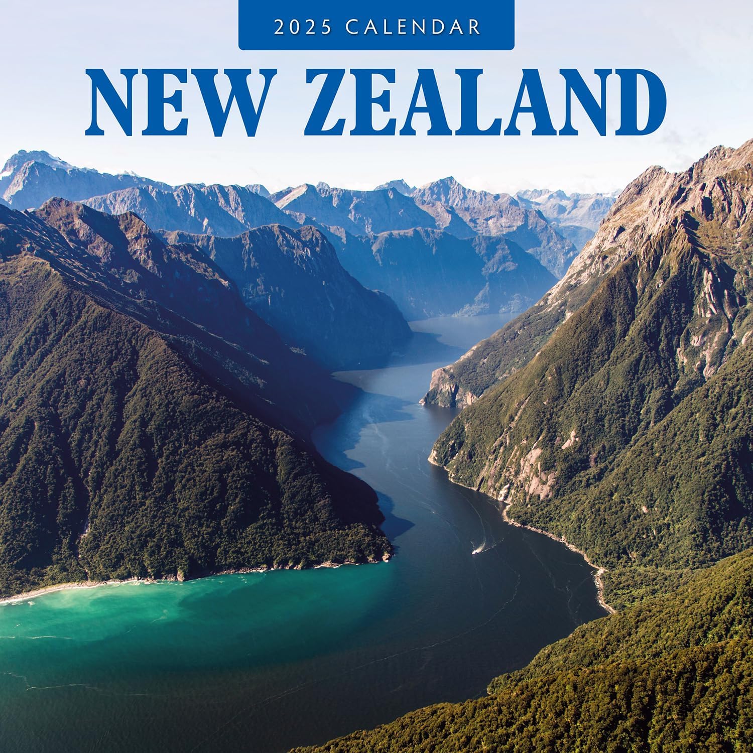 Red Robin 2025 New Zealand Monthly Wall Calendar | 12" x 24" Open | Premium Thick & Sturdy Paper | Hangable 12 Month Calendar | Plastic Free | 4 Month Transition Page for 2024