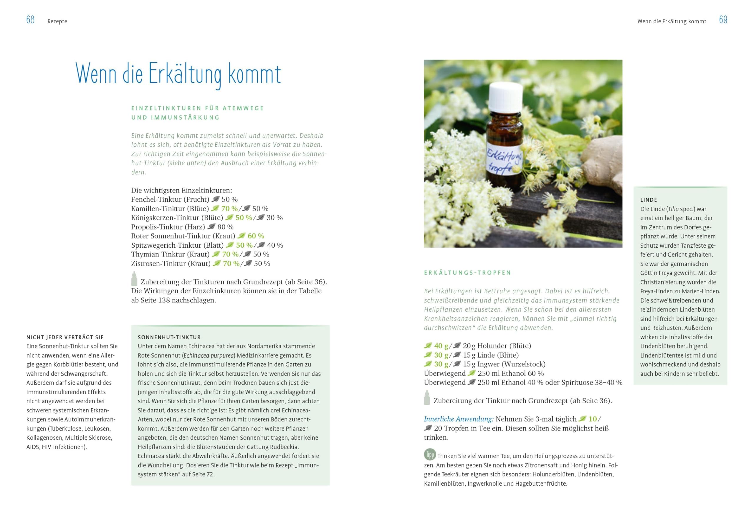 Heilpflanzen-Tinkturen: Wirksame Pflanzenauszüge selbst gemacht. Expertenwissen in über 70 Rezepten