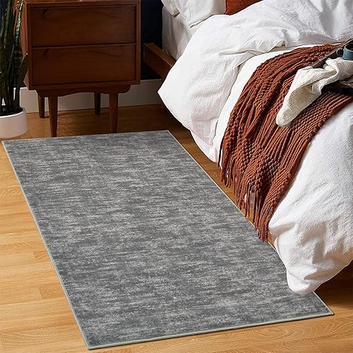 Miniatura 23 de Alfombra lavable contemporánea de 5 x 7 pies, alfombra de área grande para dormitorio, alfombra moderna, antideslizante, resistente a las manchas