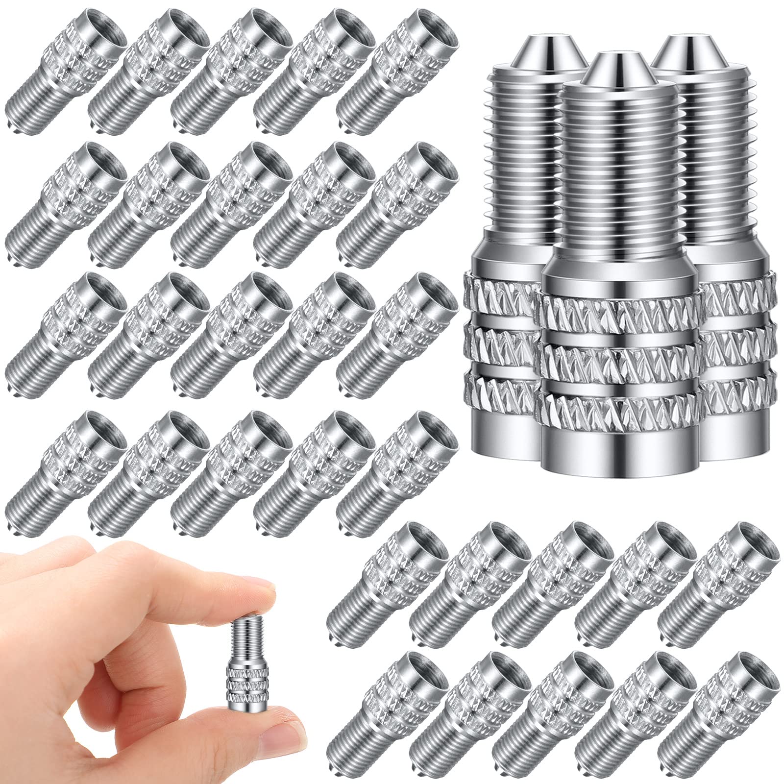 BBTO Double Seal Valve Stem Caps, 32 Pack