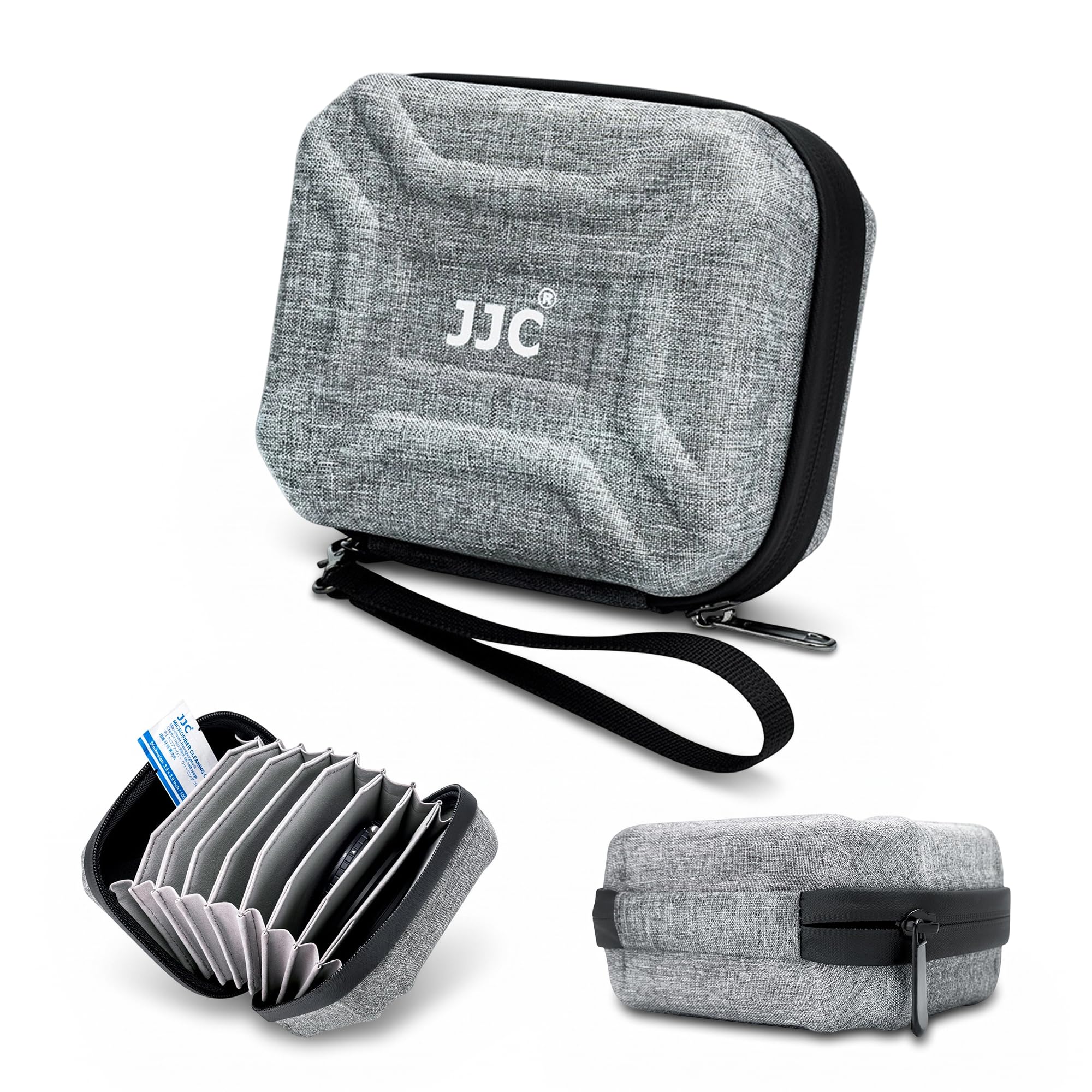 JJC Durable Lens Filter Pouch Case for 10 Circular ND UV Filters up to 95mm