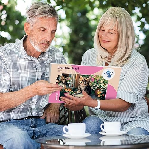 Miniatura 6 de QUOKKA 13 Piezas de Actividades para Demencia para Adultos - 3 Juego de Rompecabezas para Personas Mayores - Regalos Grandes para Personas Mayores -