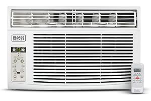 BLACK+DECKER BD145WT6 Window Air Conditioner: Beat the Heat with 14,500 BTUs of Cooling Power