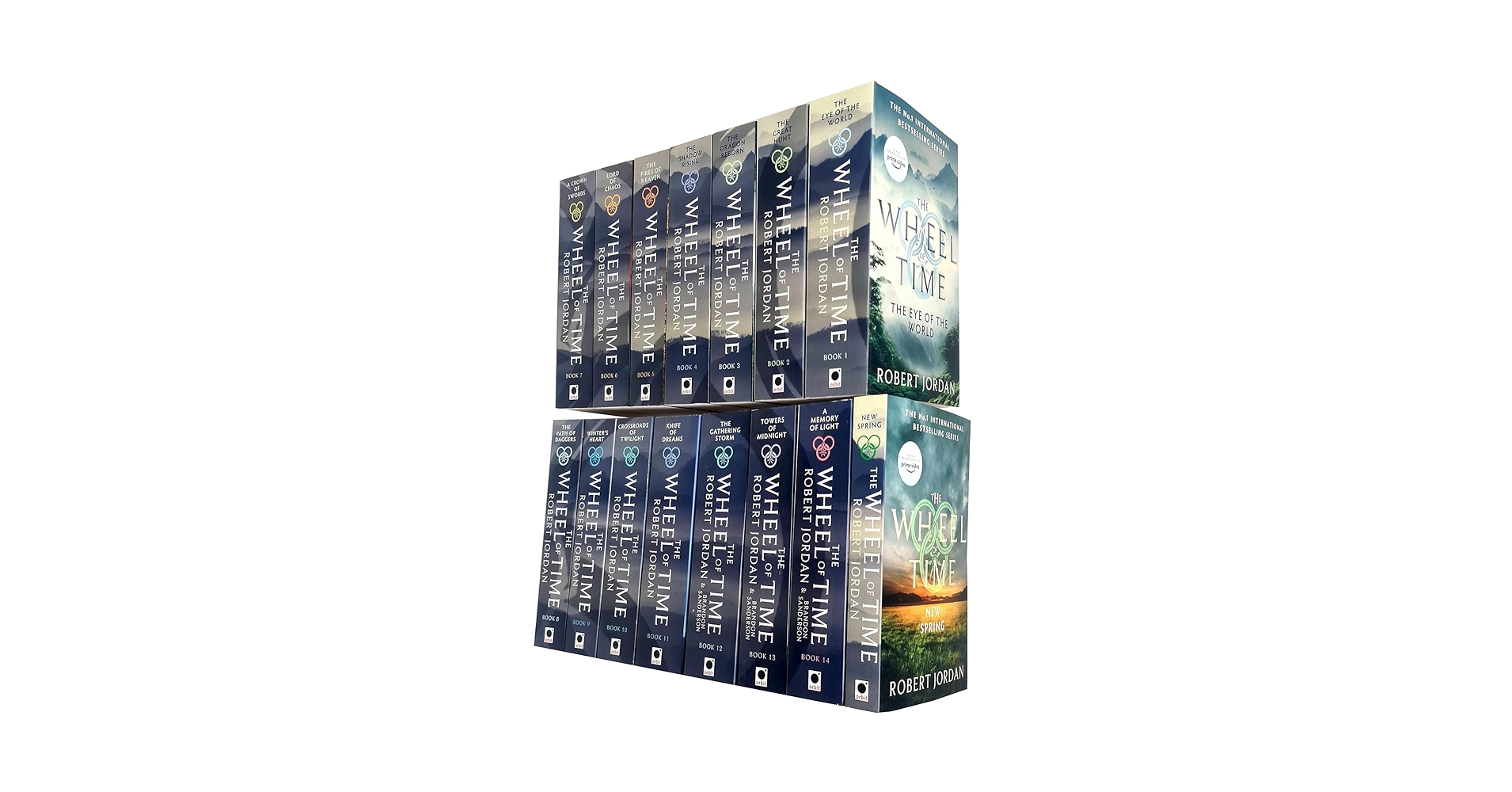 The Wheel of Time Series 1-15 Books Collection Set Pack