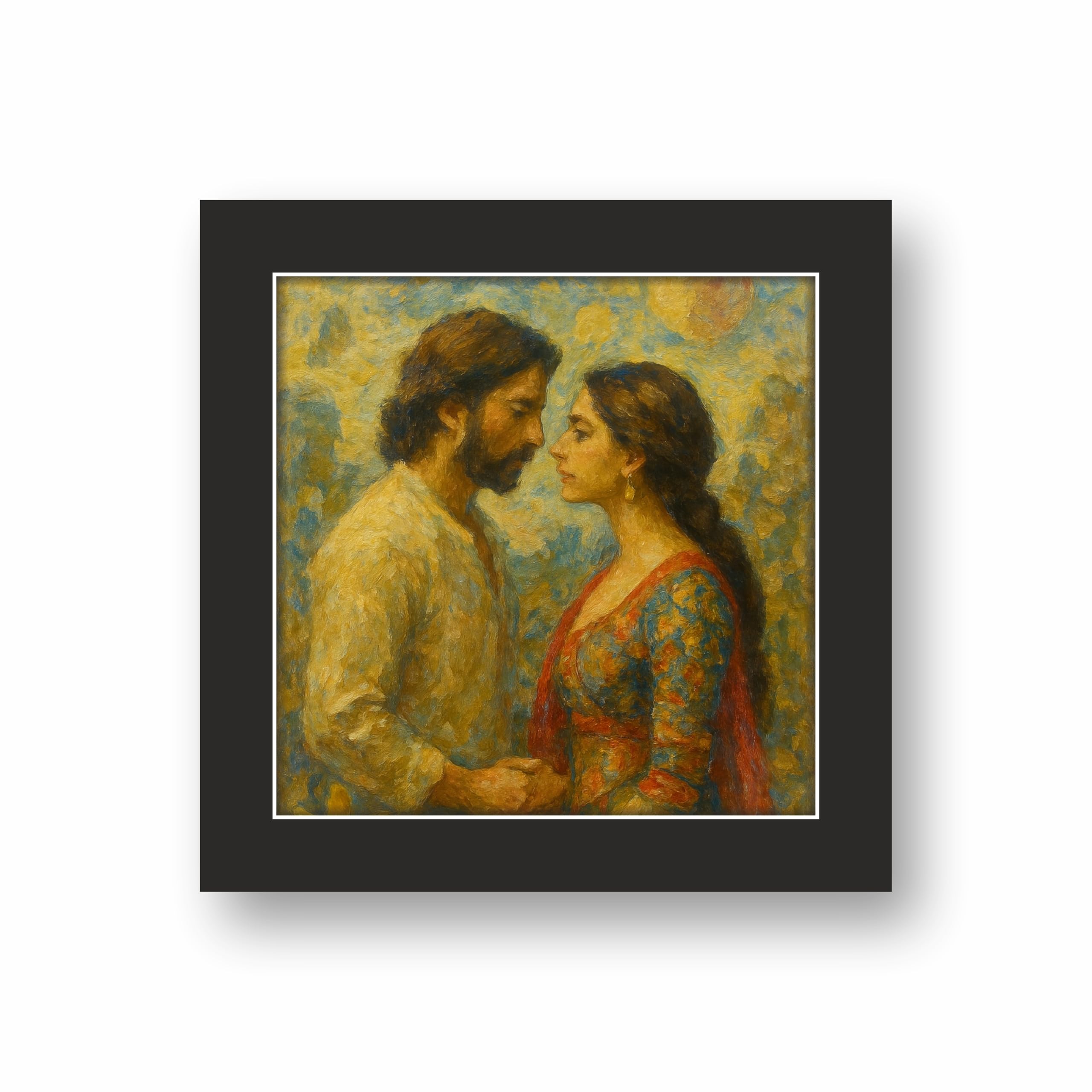 Impressionist Style Frame - Personalized Artwork Inspired by Light… – view 4