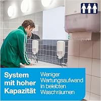 Tork H1 Fehér Fali Papírtörlő Adagoló - Érintésmentes Higiénikus Műanyag Kéztörlő Tartó Mosdókba, Konyhákba - 551000 9