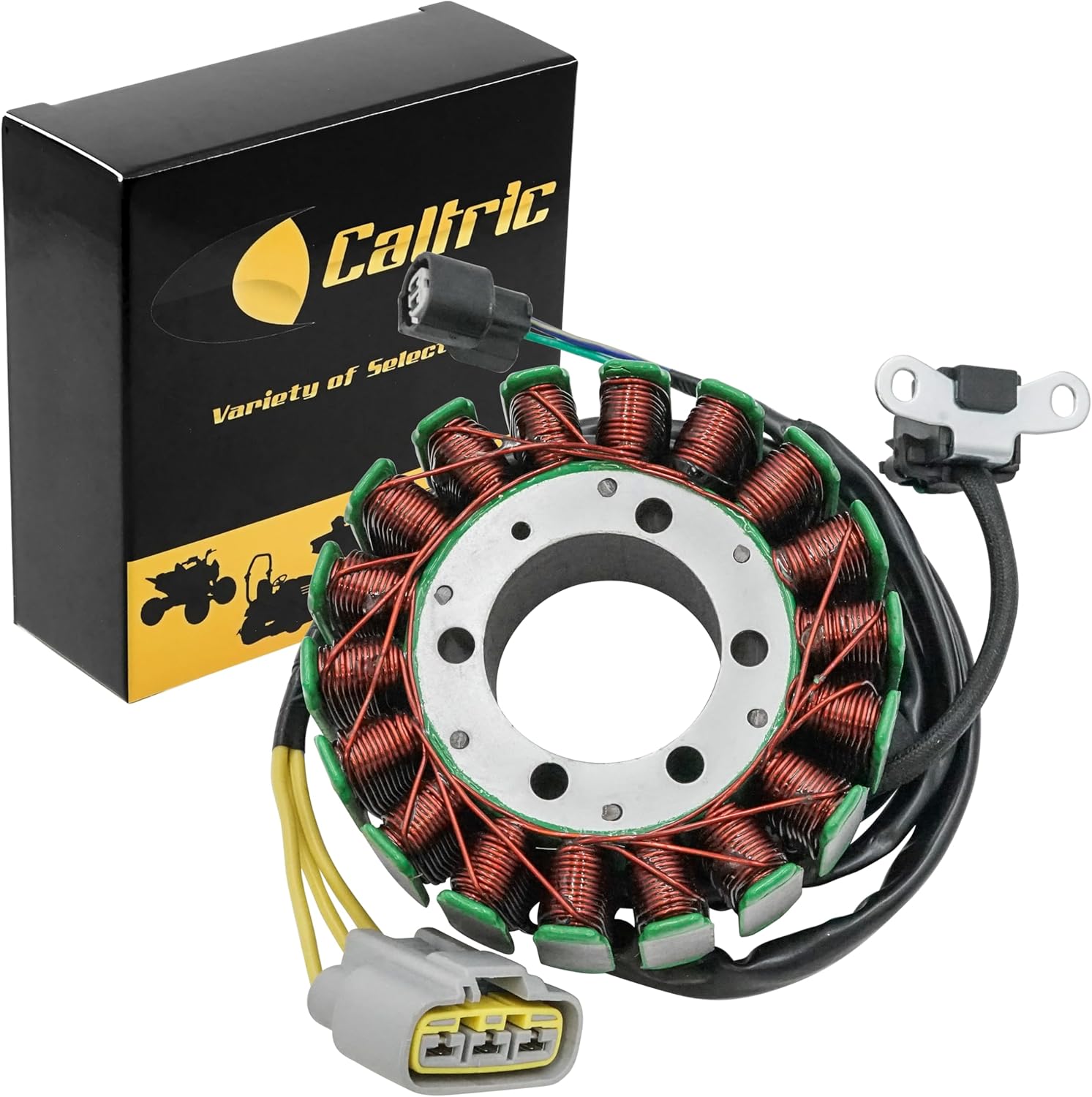 Caltric 31120-HR6-A61 Stator Magneto Compatible with Honda Foreman Rubicon TRX500 2015-2019 TRX520 2020-2021
