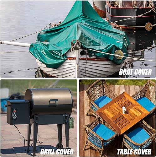 Miniatura 7 de Funtery 4 piezas de cubierta de barco poste de soporte ajustable cubierta de barco sistema de soporte de plástico ABS poste Jon accesorios para