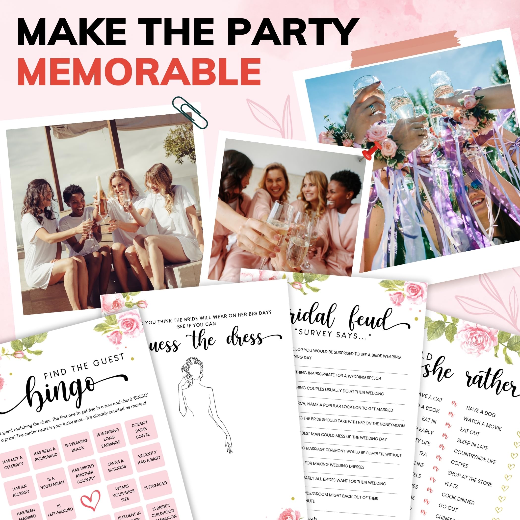 bridal shower dress up game Guess the Dress' Bridal Shower Game Printable