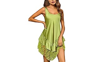 Women's Delicate Lace Slip Dress: Enchanting Grace and Sensuality