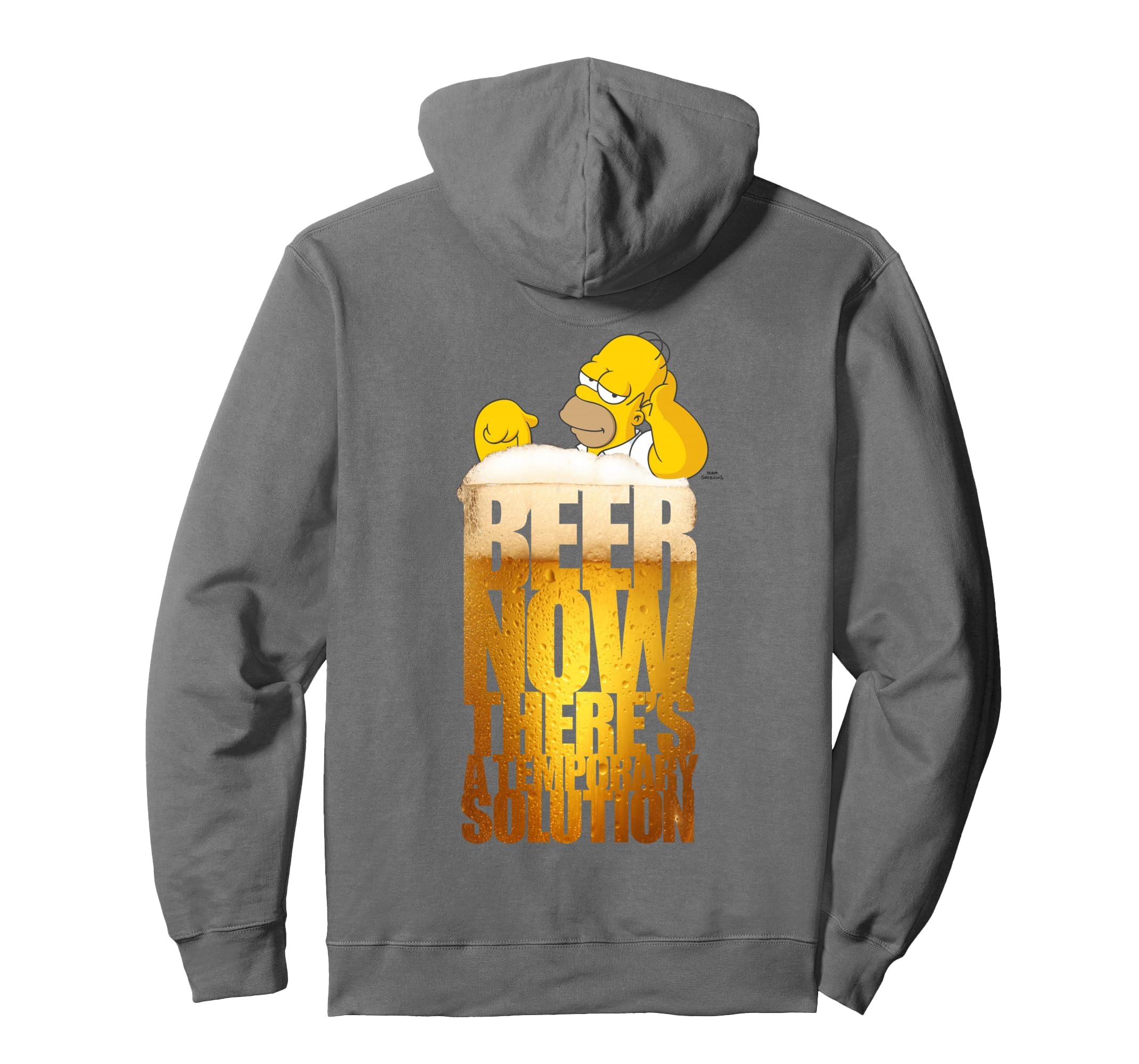 Felpa con cappuccio The Simpsons Colore giallo - - 6115H-11X Felpa con cappuccio The Simpsons Colore giallo - - 6115H-11X