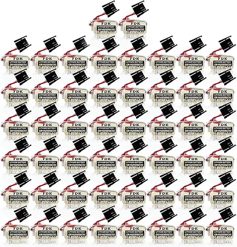 WELLVEUS50 PackCR14250SE 3V Lithium Battery for Sanyo CR14250SE Battery for FDK Lithium Battery CR14250SE, 1747-ba Battery, 1000mAh