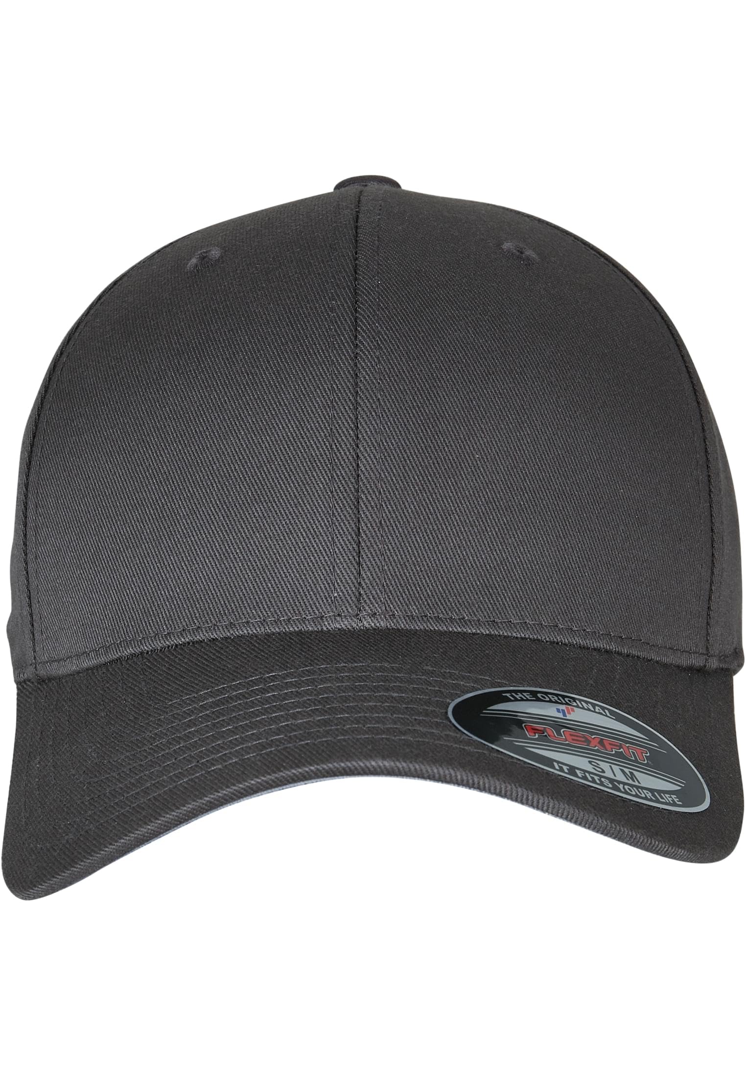 Flexfit 6277 Wooly Unisex Combed Cap, darkgrey, XL/XXL