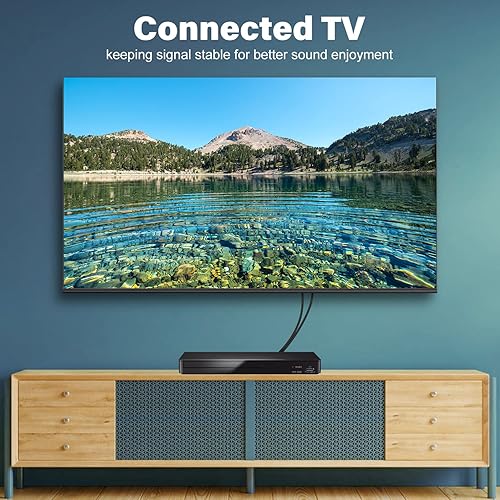 Miniatura 6 de J&D Audiophiles - Cable RCA de 24 AWG 2RCA macho a 2RCA macho, cable de audio de interconexión estéreo chapado en oro para cine en casa, televisión