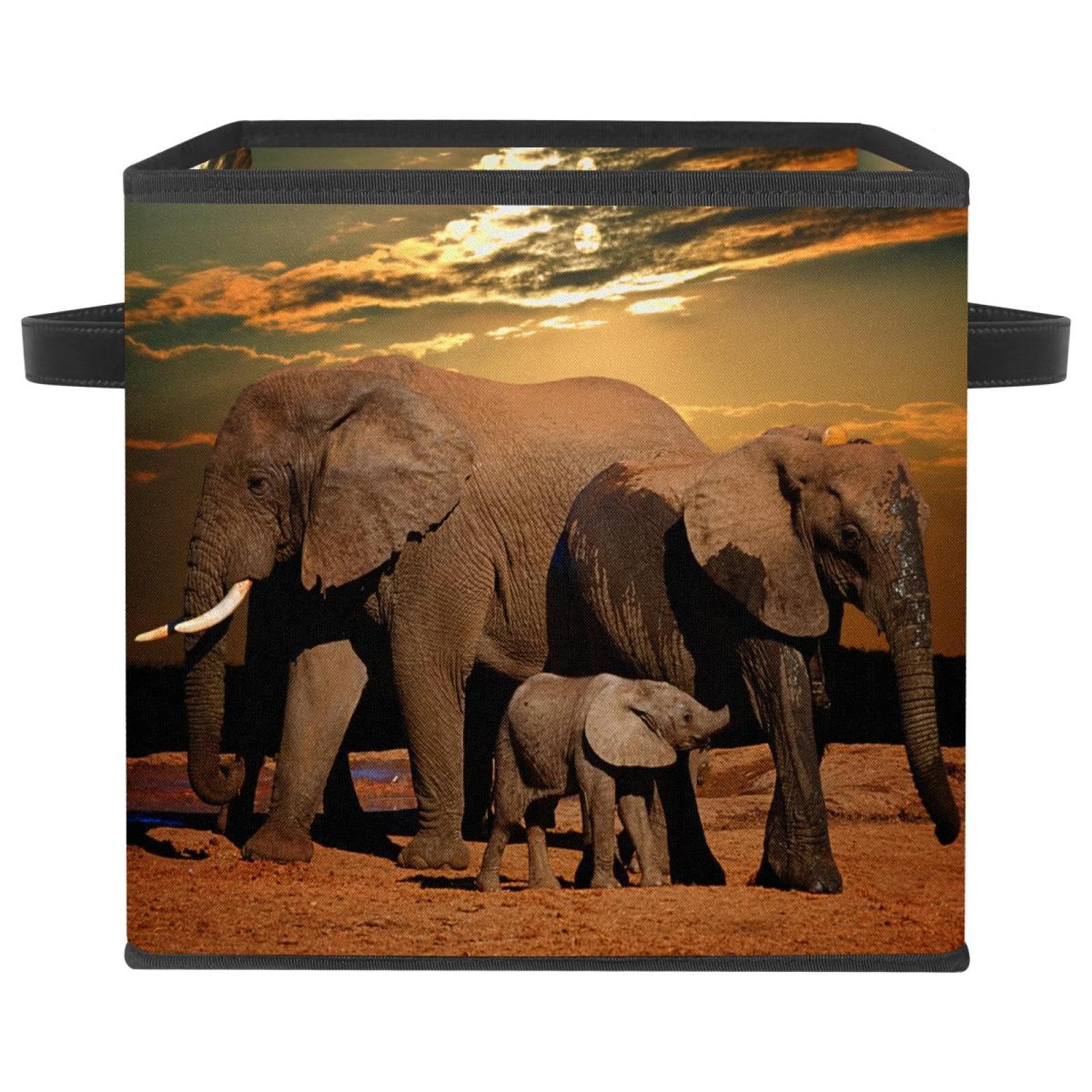 Cube de rangement pliable avec poignées solides pour jouets