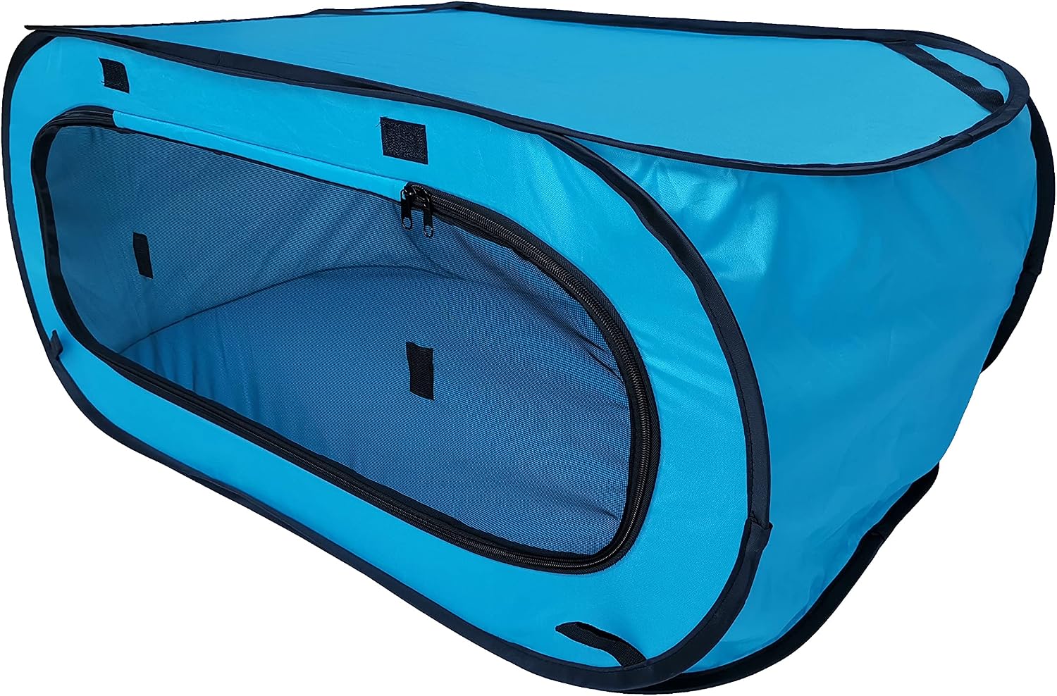 VEDEM Guinea Pig Playpen Small Animals Anti Escape Exercise Yard Fence Portable Pop Open Outdoor/Indoor Cage (Blue)