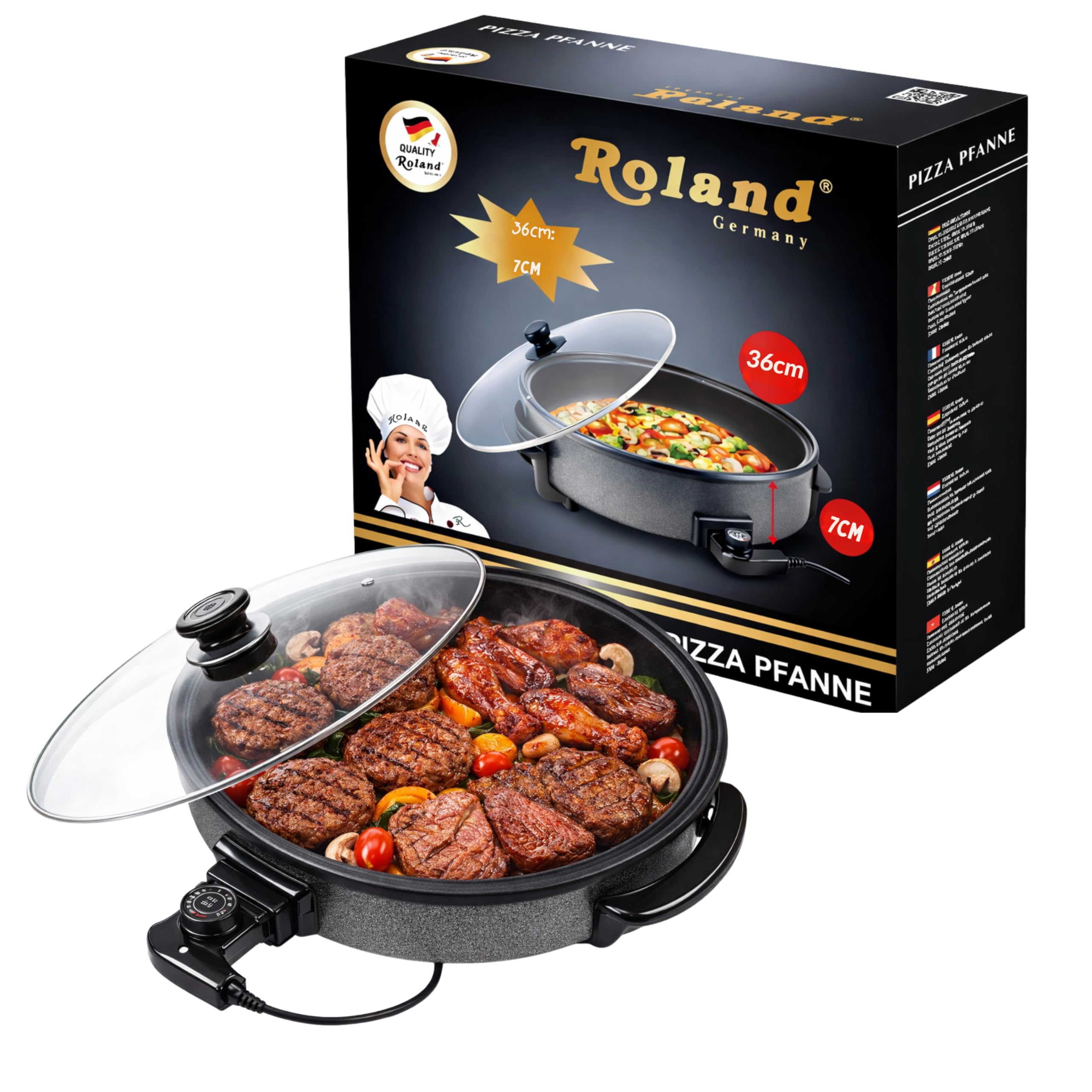 5x Stapeldeckel Für 15'' Aluminium-Pizzapfannen – Verschlussdeckel Zum Stapeln, NEU