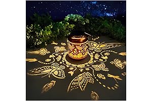 Butterfly Solar Lanterns Outdoor Waterproof Hanging Solar Lights