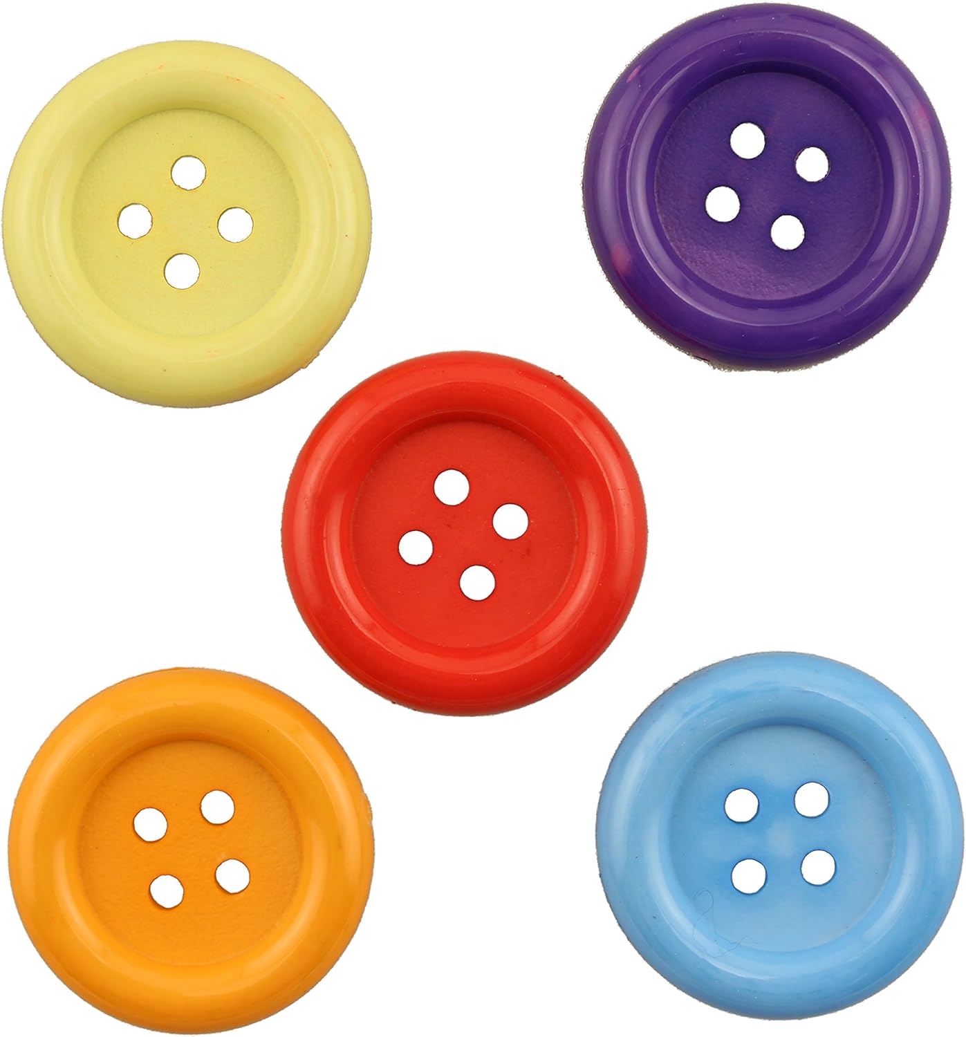Buttons Galore Big Craft & Fashion Buttons - Rowdy - 3 Packs